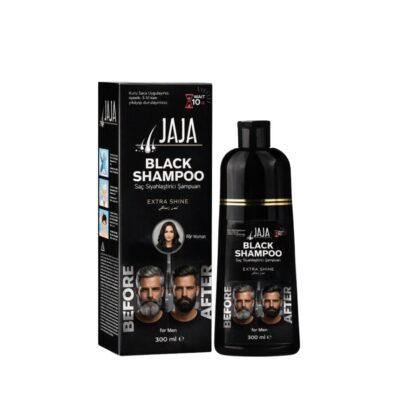 شامپو رنگ مردانه جاجا Jaja رنگ سیاه حجم 300 ميل